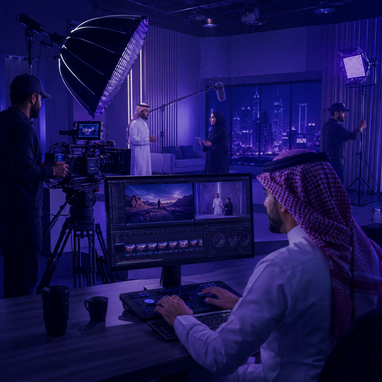 الإنتاج البصري والفيديو
